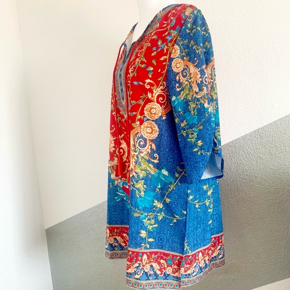 Urban Co Co Boho Short Dress Size Medium - Picture 5 of 11